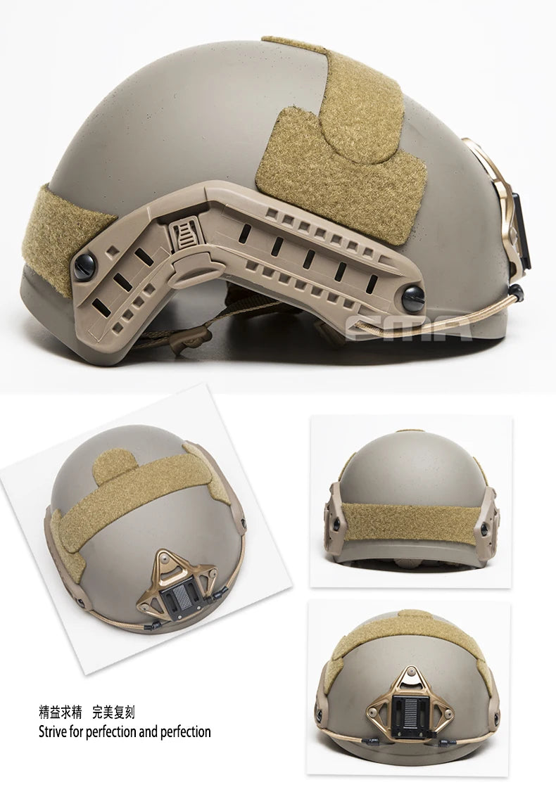 FMA Ballistic Thick Heavy Style Version Helme Weight Version Thickened Outdoor Hunting Camping Protective FAST Helmet