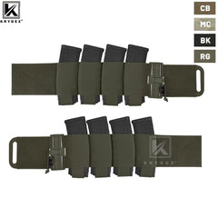 KRYDEX 2PCS Elastic 4-Mag Quick Cummerbund