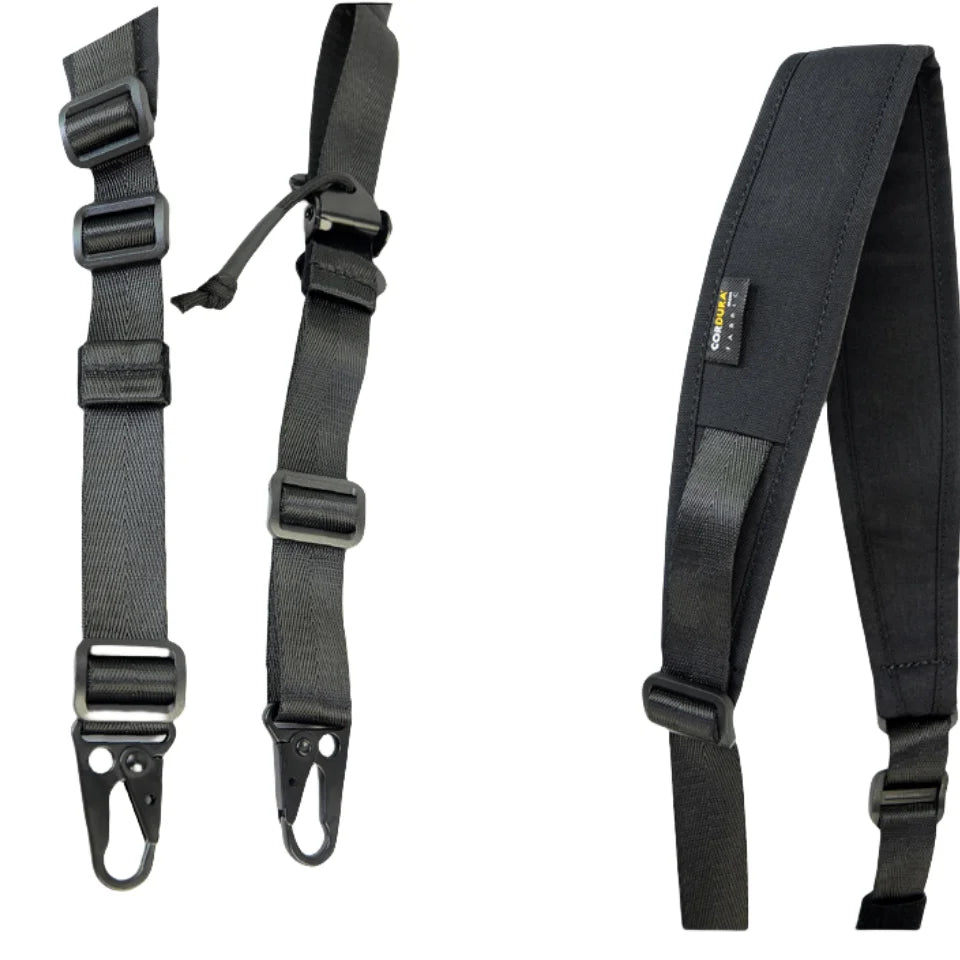 2/1 Point Tactical Sling, Modular Strap, Padded, Outdoor Activities