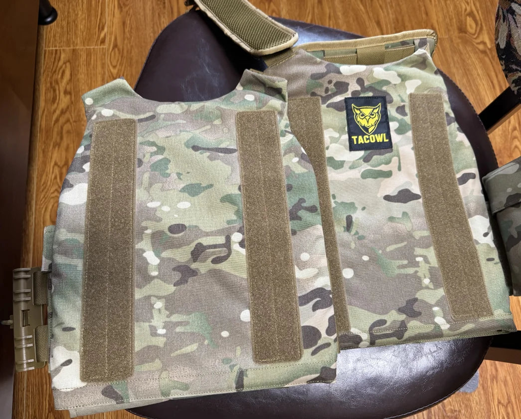 Light Laser Cut Tactical Plate Carrier Hunting Vest MOLLE Quick Release Fast Adjust Cummerbund CS Airsoft Agilite Combat Gear
