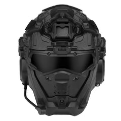 Assault Helmet with Headset & Anti-Fog Fan