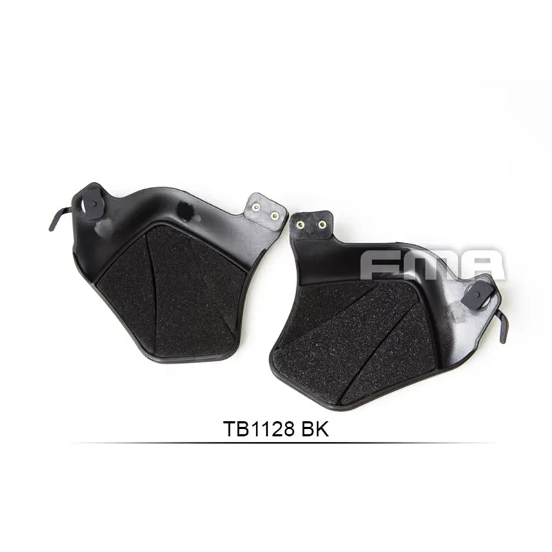 Plastic Side Covers With Pad Protective Cover Ear Protector FMA Outdoor Hunting Helmet Guide Rail Accessories