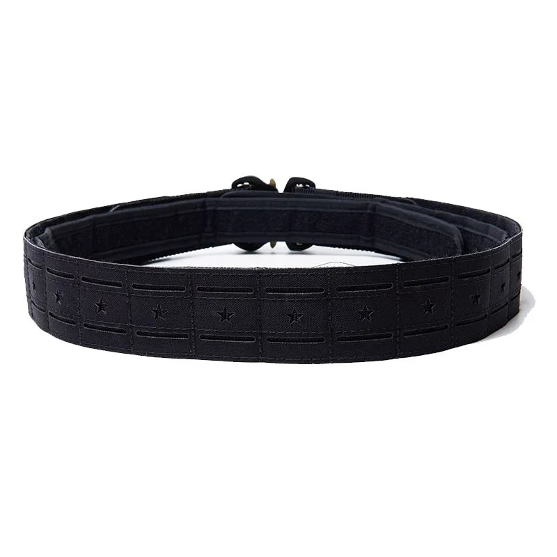 2 Inch Tactical Belt Quick Release Metal Buckle MOLLE Laser Mens Belts Camo