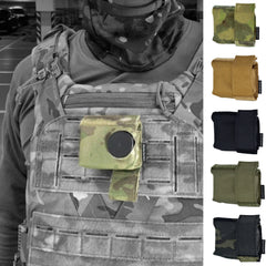 Tactical Style Chest Molle Mounted Action Camera Bag Specifically Designed For Molle Vest Backpack