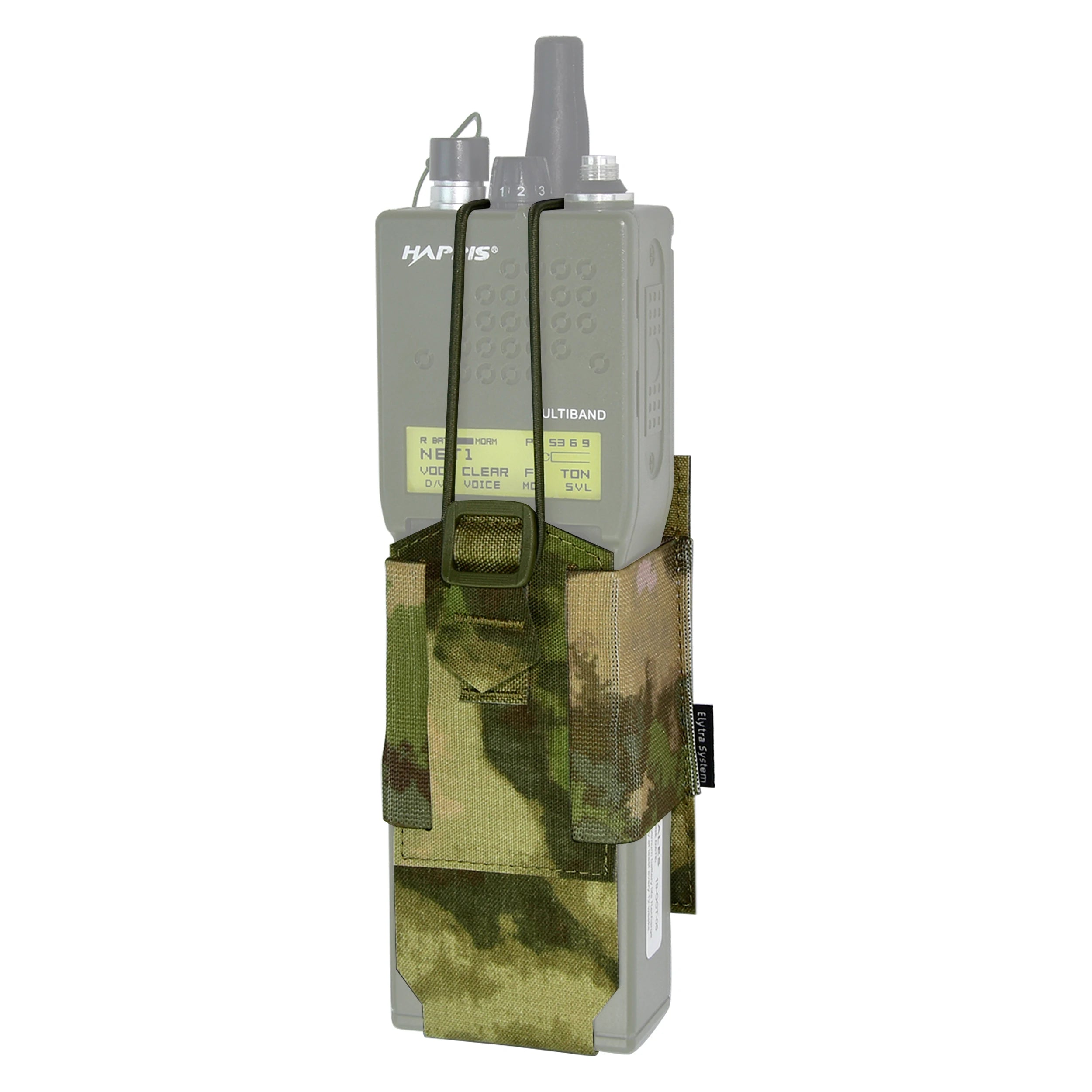 Tactical Adjustable Height Molle Compatible Storage Pouch for Large-Sized Radio Devices Molle Tool Pouch