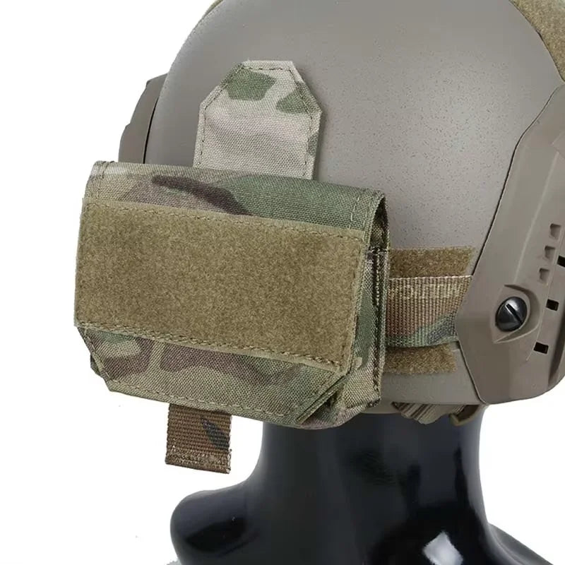 Battery Pouch Case TMC Outdoor Tactical Helmet Paste Attached Battery Storage Bag