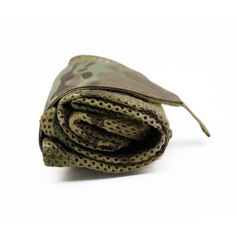 Outdoor Portable Mini Foldable Mesh ATS Roll Up Bag Micro Folding Compact Dump Pouch Camping Hiking Hunting Storage