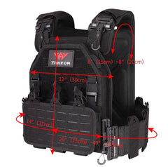 YAKEDA ATFG MOX CAMO Light Weight Quick Release Combat Plate Carrier 1000D Nylon Molle Chaleco Tactico Tactical Vest Hunting