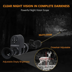 Megaorei 4 Night Vision Riflescope 4x Zoom 1080P