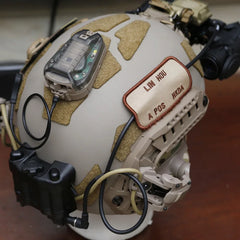 Helmet Identification Light FMA Tactical Hunting Camping Outdoor Helmet PIM HEL-STAR6 Vibration Induction Survival Light