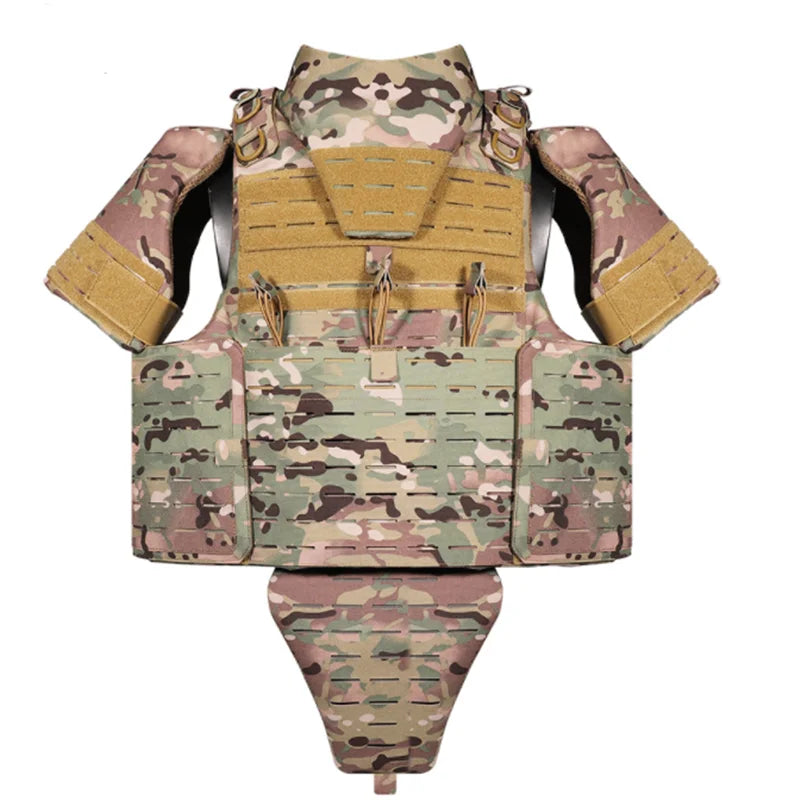 YAKEDA full protective plate carrier breathable wear vest training CS vest outdoor camping equipment molle Hunting vest