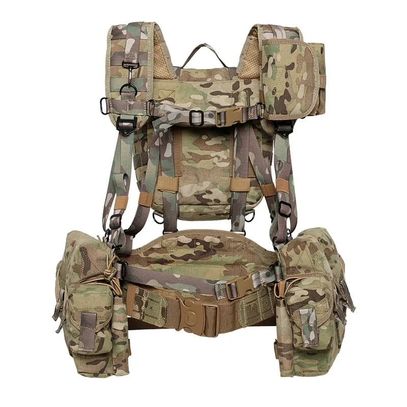 Hunting SSO/SPOSN Smersh AK MOLLE Chest Rig Backpack 7.62 Pouchs Training Gear M1 Tactical Combat Vest