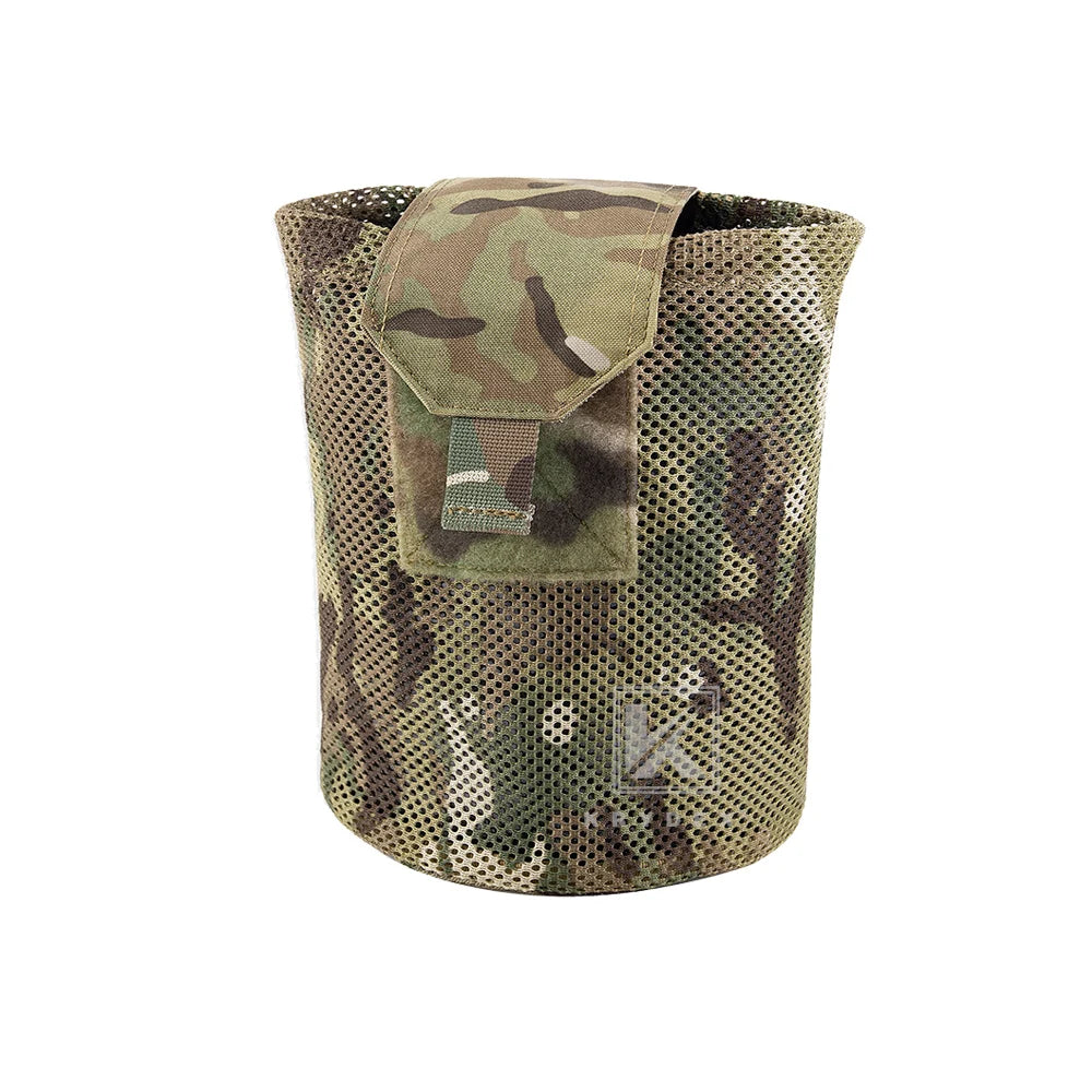 KRYDEX 500D Mesh MOLLE Foldable Dump Tool Pouch