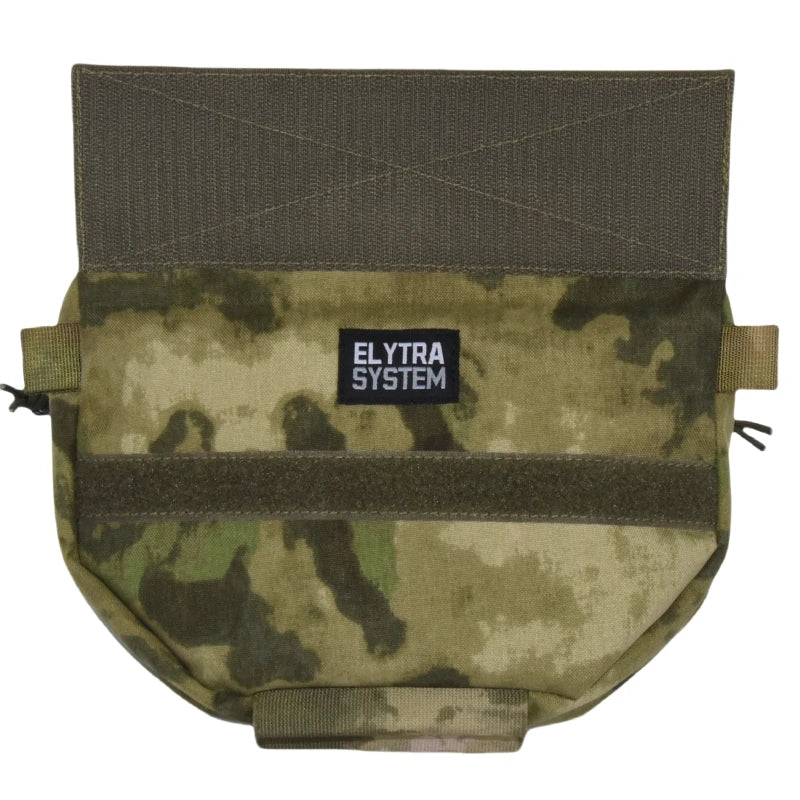 Double Layer Outdoor EDC Pack Men Tactical Molle Waist Pouch Nylon Vest Hang Pouch Fanny Pack Camping Hunting Accessories Bags