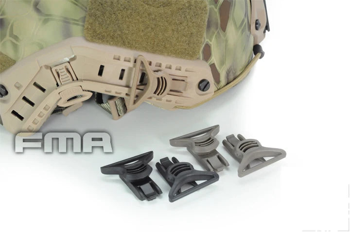 FMA Outdoor Protective Tactical Hunting CS Helmet Rail Accessories Goggle Swivel Clips 36 mm/19mm/15mm