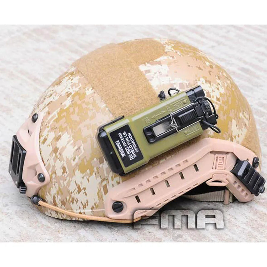 Hunting Tactical FMA MS2000 Strobe Light Functional Distress Marker Helmet Flashligh