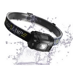 USB Charging Induction Waterproof Headlight FAST Tactical Helmet Headlight Q5 Rescue Light Signal Light