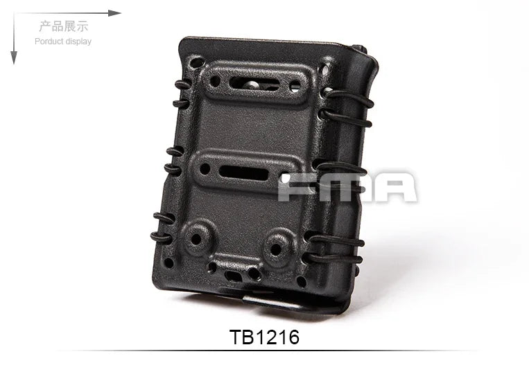 BK/DE/FG Tactical Molle Magazine Bag FMA Mag Single Pouch Carrier 7.62