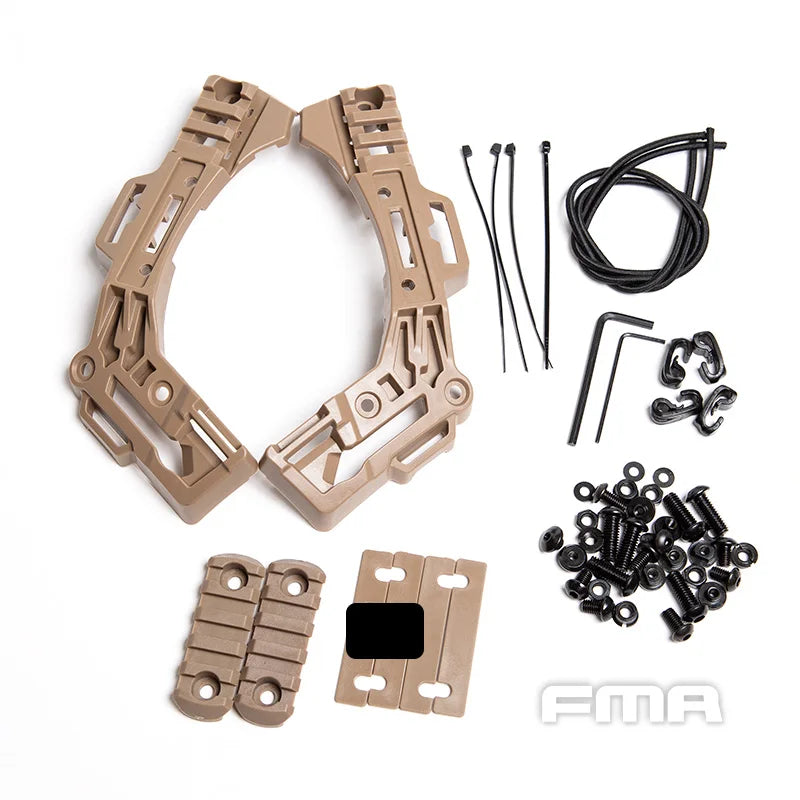 FMA EX BALLISTIC Version Tactical Helmet Special 3.0 Rail System Components  Helmet Accessories Mount