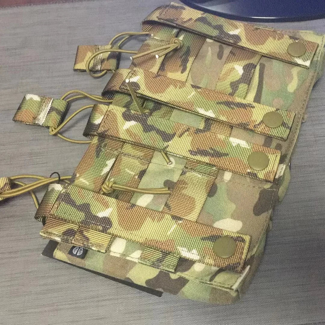 Tactical Magazine Pouch Triple Molle Mag Pouch Airsoft Ak 7.62/5.56mm M4 Ar Rifle Hunting Accessories Mag Holster