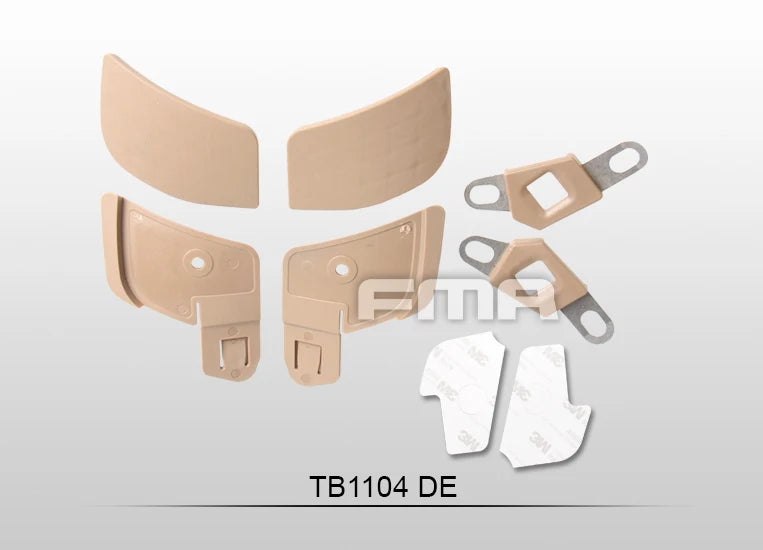 FMA Helmet Accessories Side Covers FOR CP Helmet Outdoor Tactical Hunting Accessories