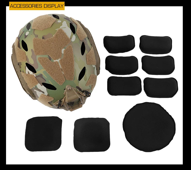 FAST SF SUPER HIGH CUT HELMET Tactical Hunting CS Simplified Version Protection Helmet