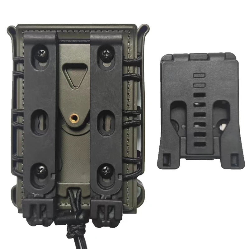 5.56mm 7.62mm Magazine Pouch with MOLLE Clip and Belt Clip Universal Mag Holder Pouch
