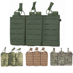 Tactical Magazine Pouch Triple Molle Mag Pouch Airsoft Ak 7.62/5.56mm M4 Ar Rifle Hunting Accessories Mag Holster
