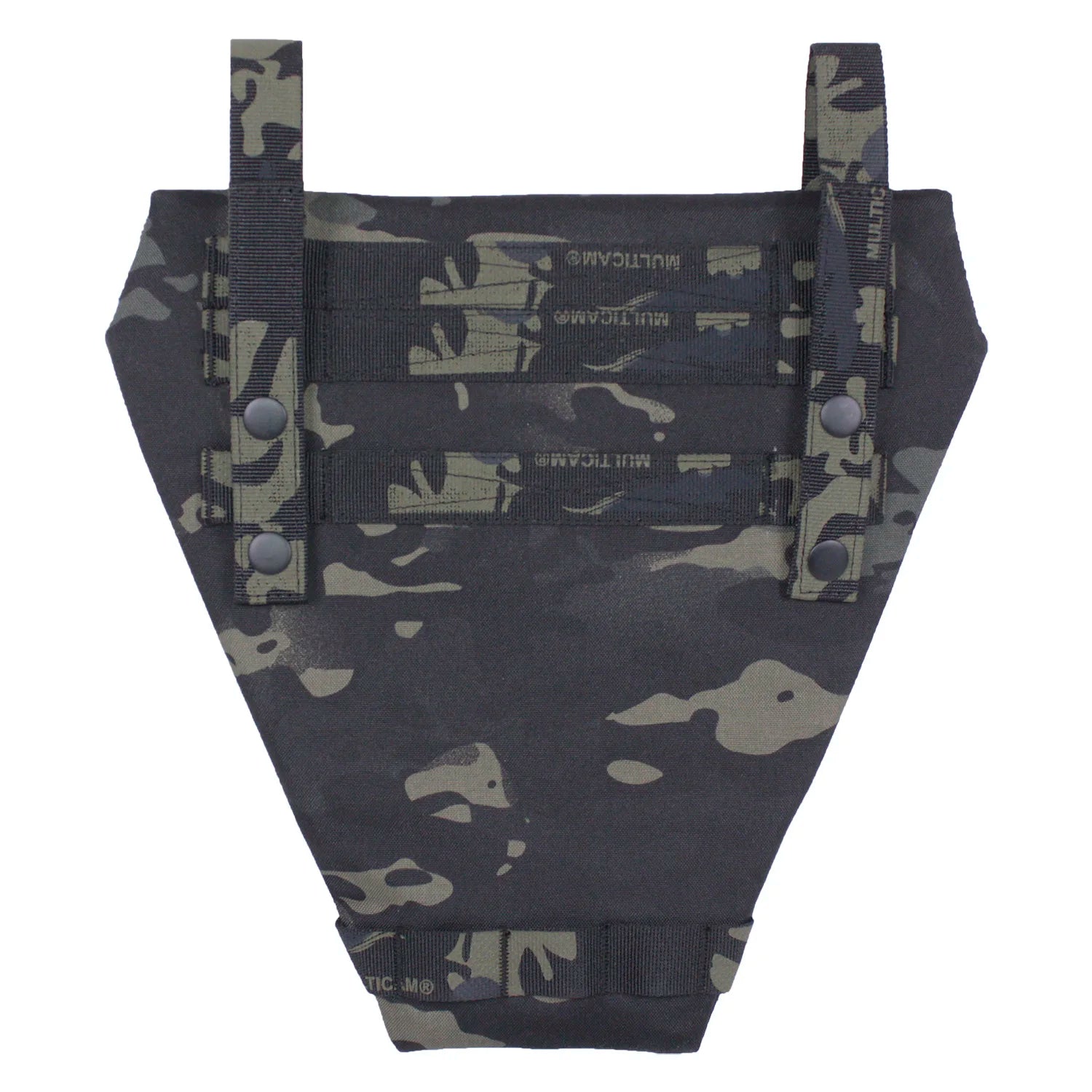 ATFG MC Camo LAP Panel 500D Delustered Nylon Tactical Groin Protection MV Lower Abdomen Platform Pouch Molle LAP Groin Bag