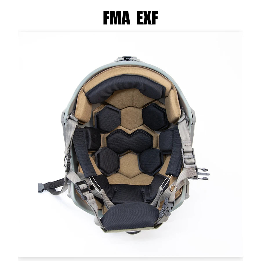 Breathability Detachable Comfortable Dual Layer Memory Foam Sponge Sweat Absorption Wendy Outdoor Tactical Hunting Helmet Pad