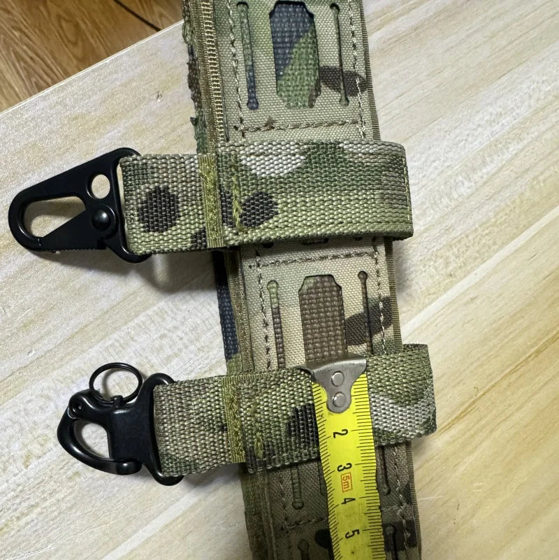 1PC Outdoor Tactical Hanging Key Hook Clip Clamp Buckle Hook Clip Nylon Webbing Molle Belt Clip Buckle Strap Hunting Accessories