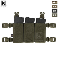 KRYDEX MOLLE Triple 5.56 Placard Insert Holder