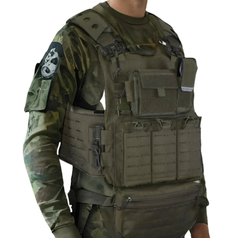Tactical Super Admin Pouch MOLLE Compatible Tactical Pouch Admin Gear Storage, Heavy Duty Outdoor Pouch for Tactical Vest