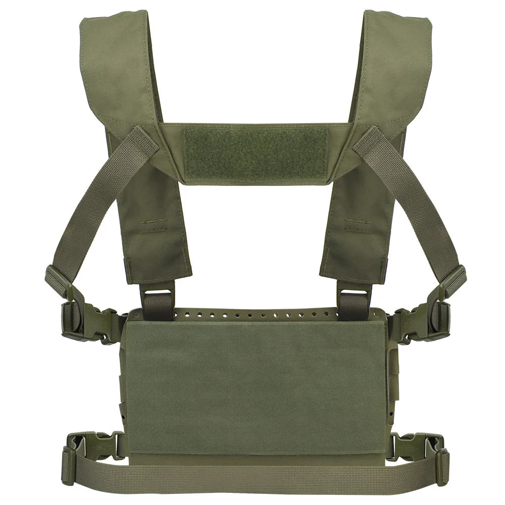 MOLLE MK5 Chest Rig SS MKV Micro Fight Chassis Placard Hook Loop Airsoft Magazine Pouch Tactical Plate Carrier Vest Equipment