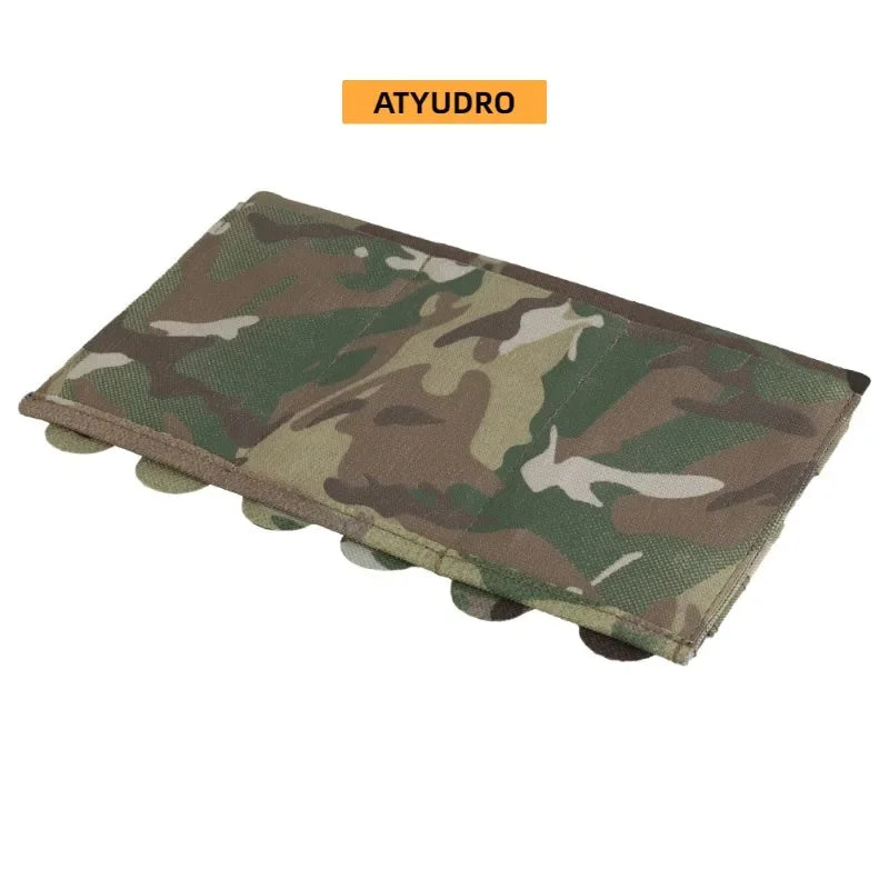 Tactical 5.56/7.62mm Lightweight Elastic Triple Mag Pouch Hunting CS Wargame Molle System Accessories Waist Bag Holster