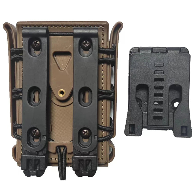 5.56mm 7.62mm Magazine Pouch with MOLLE Clip and Belt Clip Universal Mag Holder Pouch