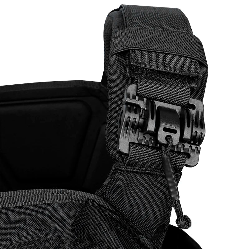 Tactical Plate Carrier Quick Release Fast Adjust Cummerbund Laser Cut Vest with Magazine Pouch MOLLE Lightweight Hunting Gear