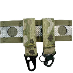 1PC Outdoor Tactical Hanging Key Hook Clip Clamp Buckle Hook Clip Nylon Webbing Molle Belt Clip Buckle Strap Hunting Accessories