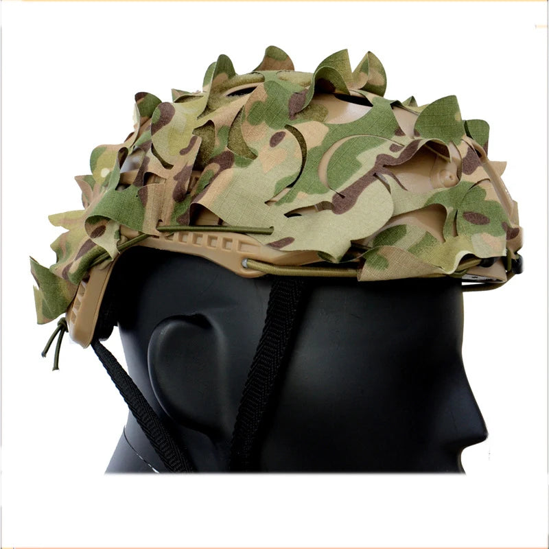 Laser Cut Fast Tactical Helmet Cloth Tactical CS Helmet Cover