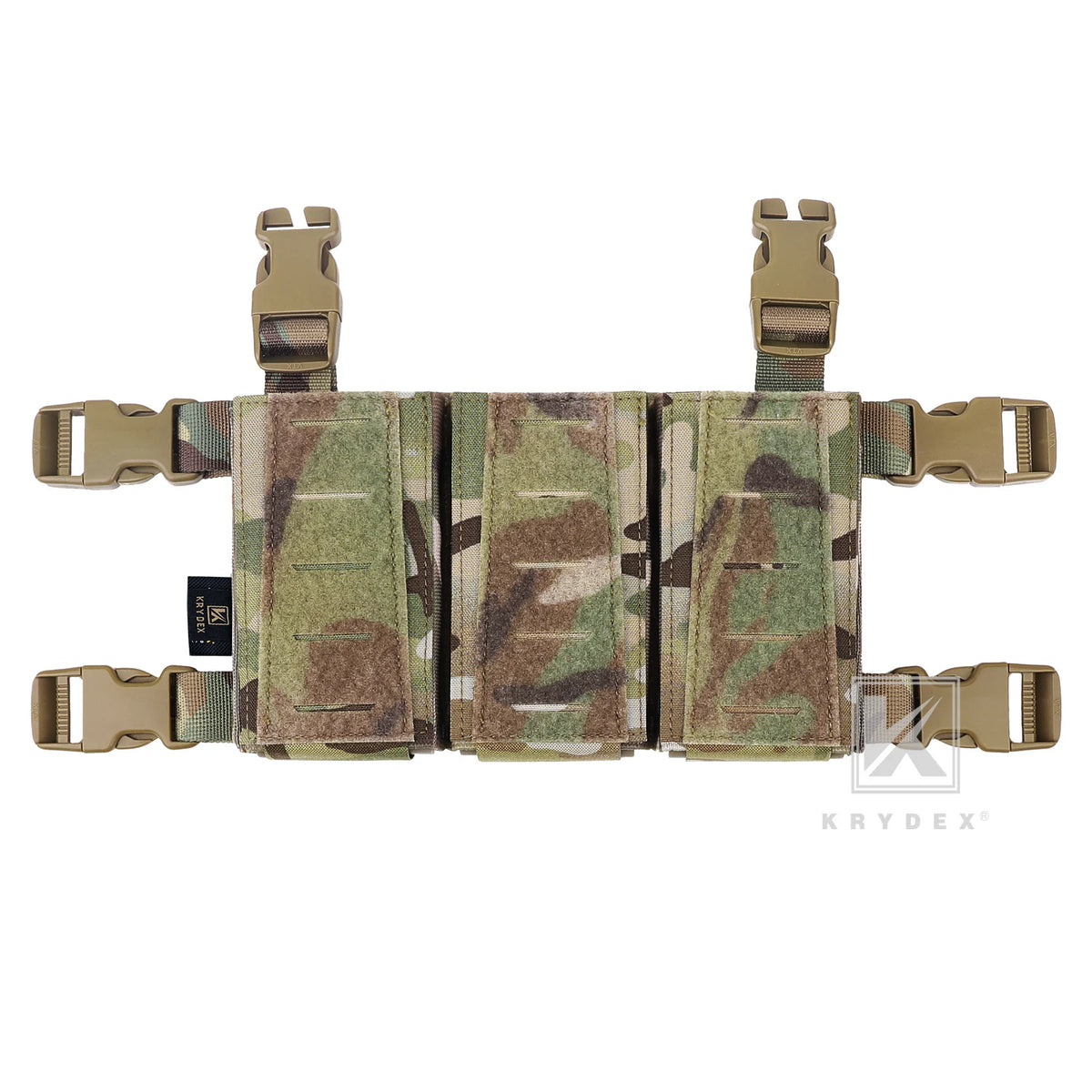 KRYDEX MOLLE Triple 5.56 Placard Insert Holder