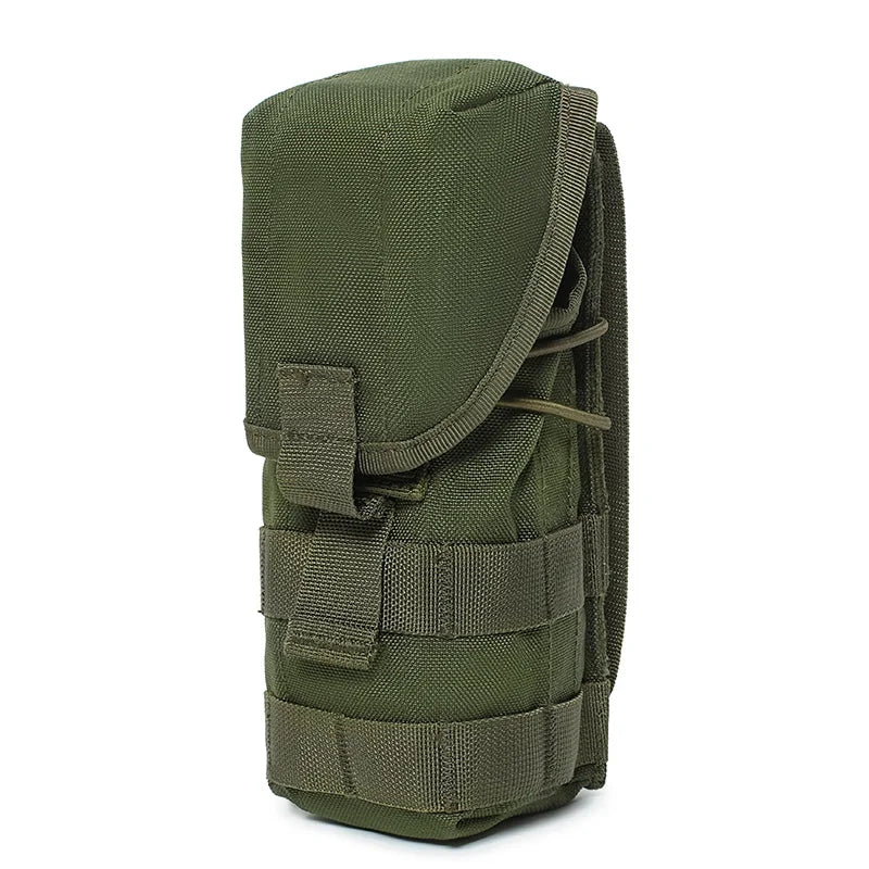 Tactical 556/7.62 Dual Pouch, MOLLE System, Adjustable Elastic, Lightweight, Drainage Hole