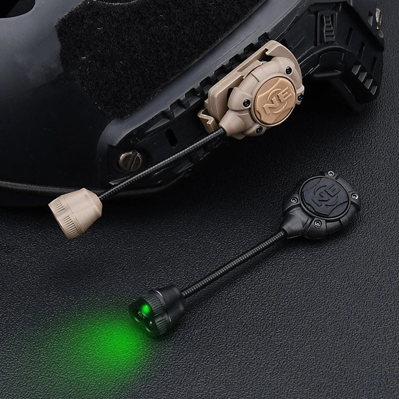 Tactical Airsoft Helmet Light Princeton Softair Lantern IR Red Dot LED Flashlight Tec Mpls 3 LED Light Weapon Rifle Lamp