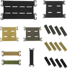 Tactical Molle Strip Adapter Vest Backpack Patch Panel Hook&Loop Converter Ribbon Strip For Attching ID Patches