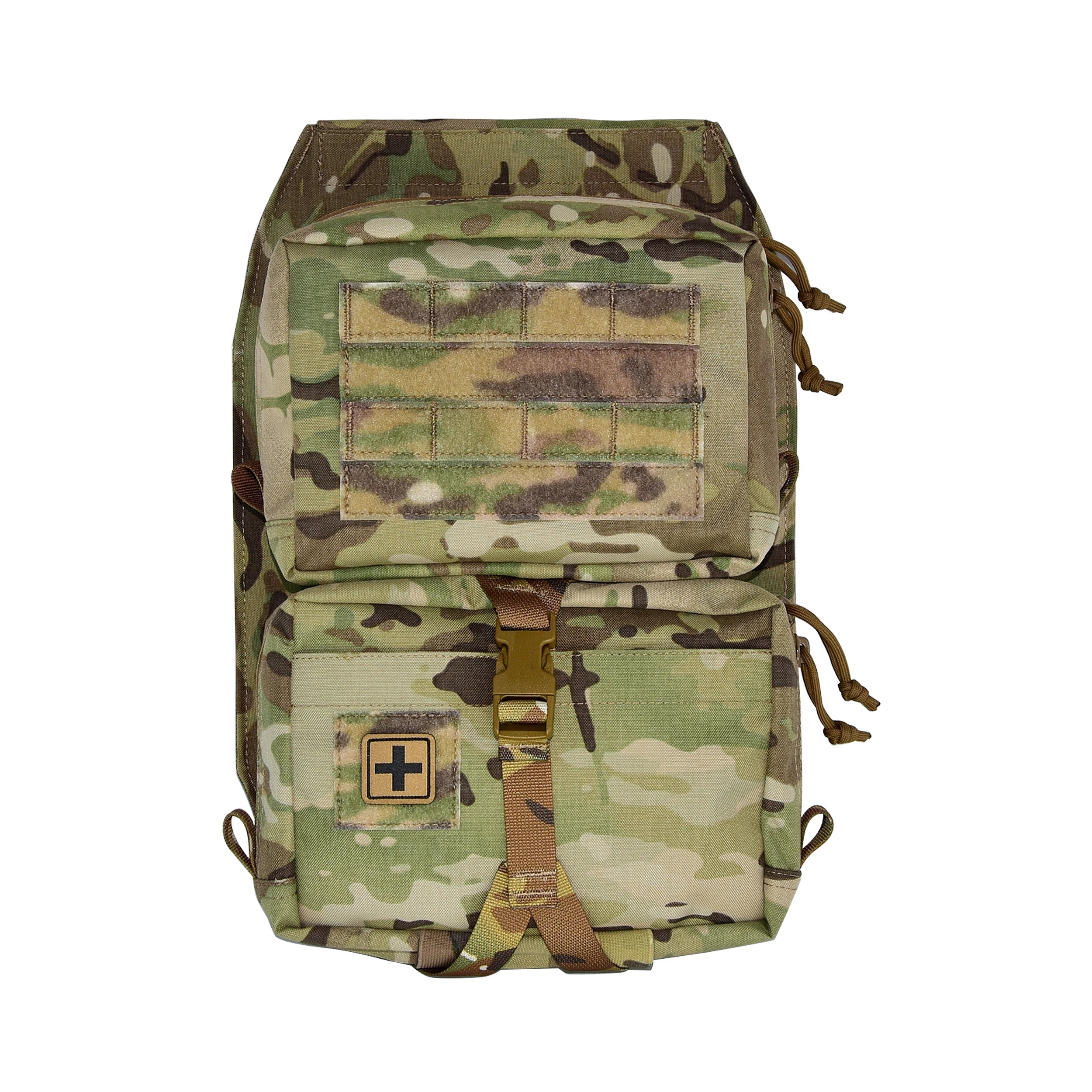 Tactical Vest Backboard Bag for Plate Carrier Quick Release Molle Detachable General Purpose Pouch Airsoft Huting Accessory