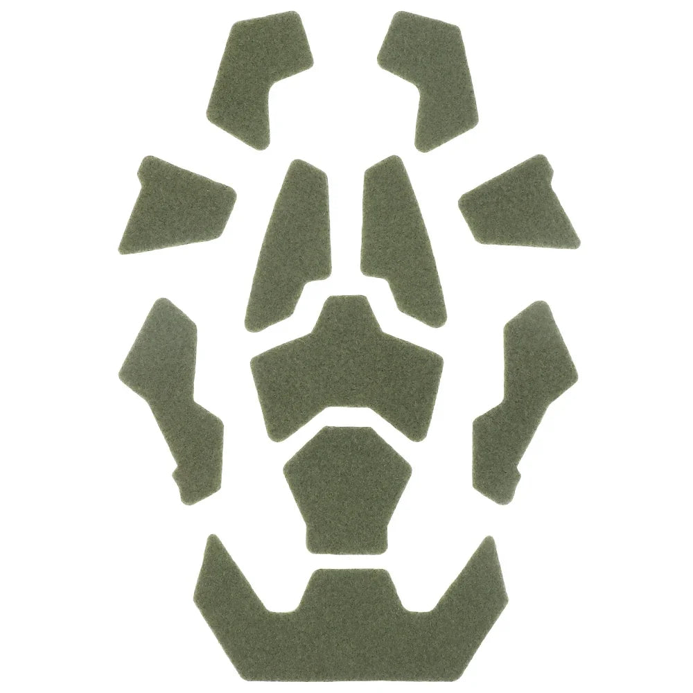 FAST Helmet Magic Sticker Hunting CS Helmet Patches Hook and Loop Sticky for FAST Helmet 11pcs Set Helmets Accessories