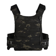 Tactical FCPC V5 Plate Carrier Ferro Style New Version Quick Release Vest Triple 556 Magazine Pouch MOLLE With Large Zipper