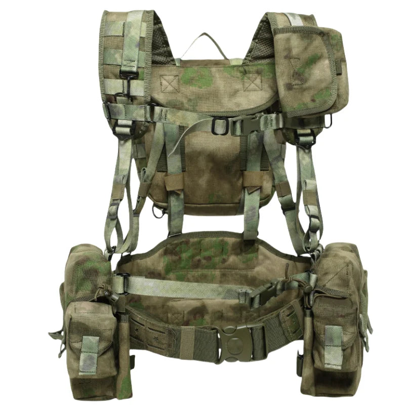 Hunting SSO/SPOSN Smersh AK MOLLE Chest Rig Backpack 7.62 Pouchs Training Gear M1 Tactical Combat Vest