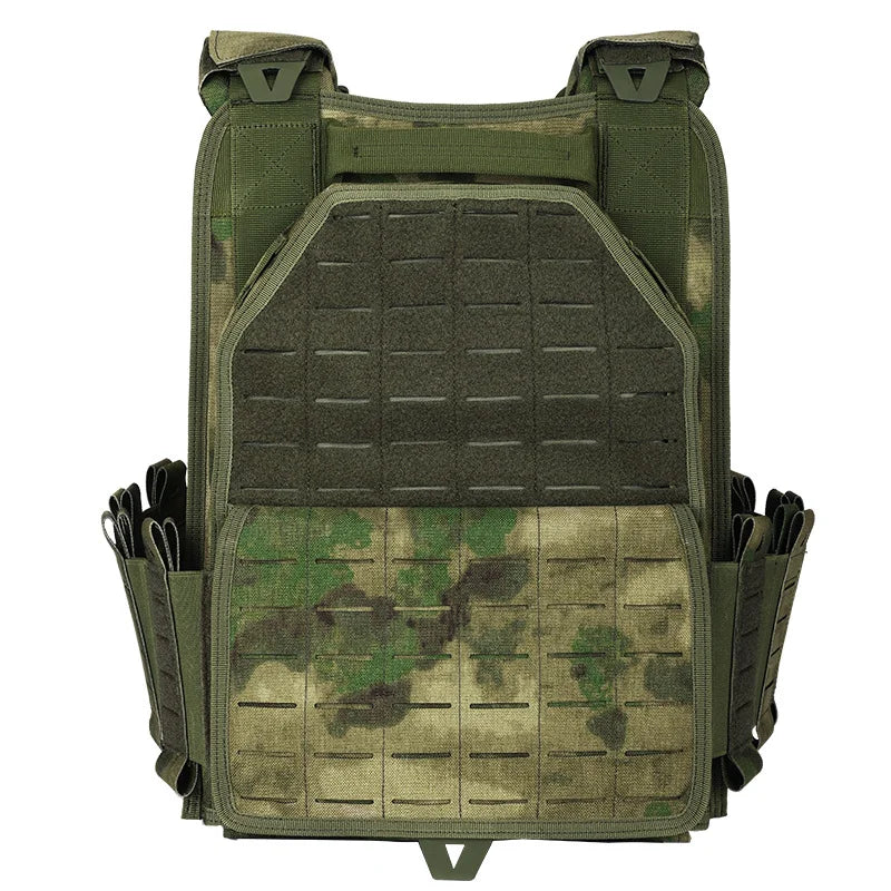 YAKEDA ATFG MOX CAMO Light Weight Quick Release Combat Plate Carrier 1000D Nylon Molle Chaleco Tactico Tactical Vest Hunting