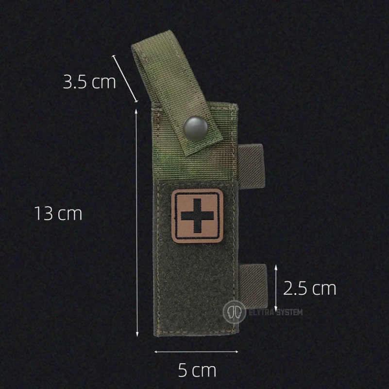 MOLLE IFAK Scissors Pouch Portable Shears Sheath Hanging Emergency First Respon EMT EDC Emergency Survival Tools Holster