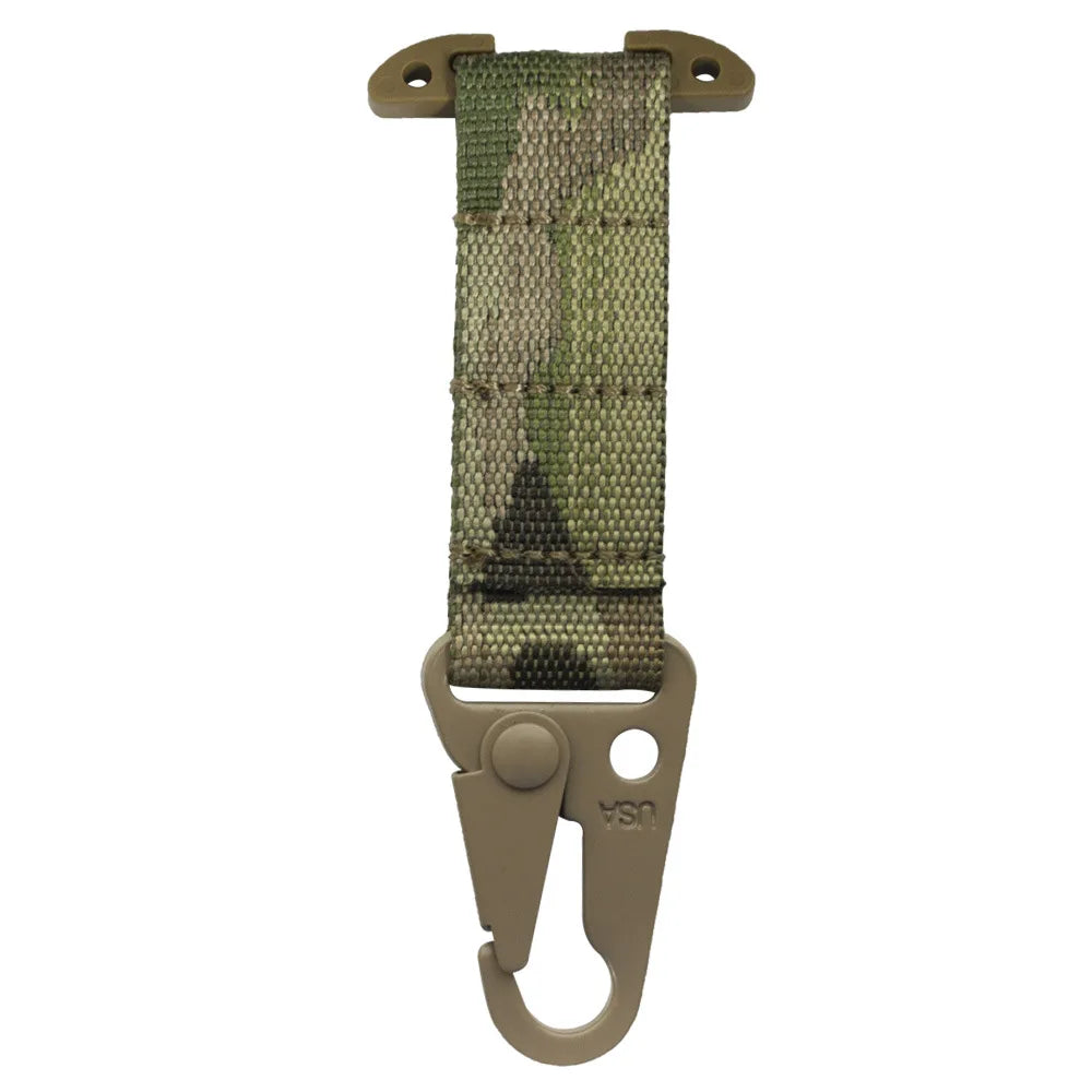 Tactical Clash Hook Hanging Carabiner ICB Molle Webbing Clip Olecranon Metal Outdoor Cummerbund Belt Hunting Vest Accessories